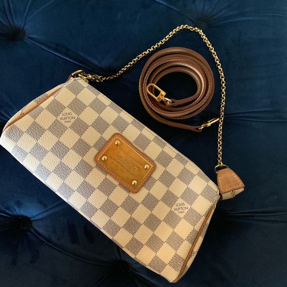 Louis Vuitton Eva Damier Azur Crossbody/Pochette